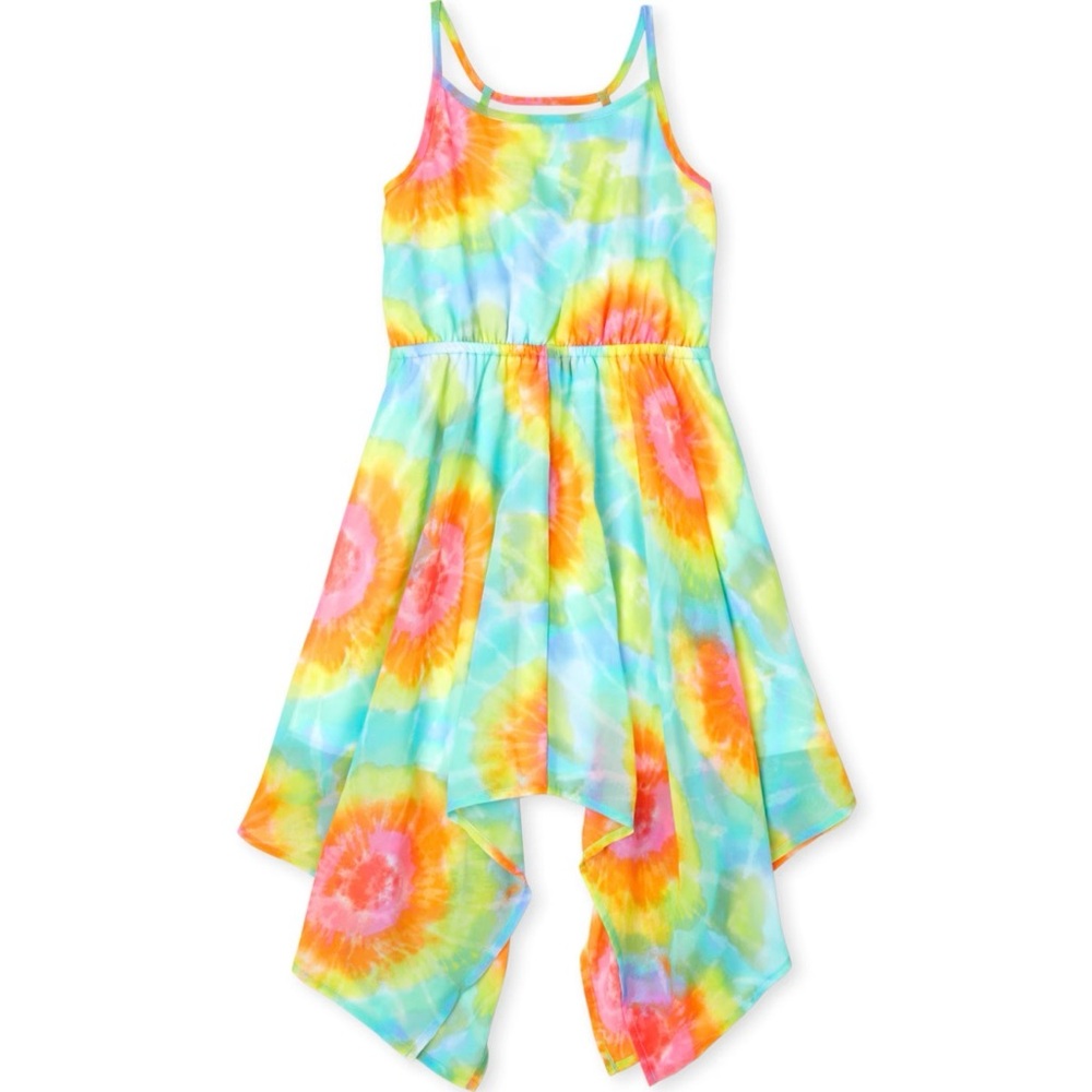 The Children’s Place Girls Tye Dye Dress – Size 10/12